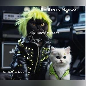 Digital art by me pet art for walls . Will come as a laminated print NWT made up